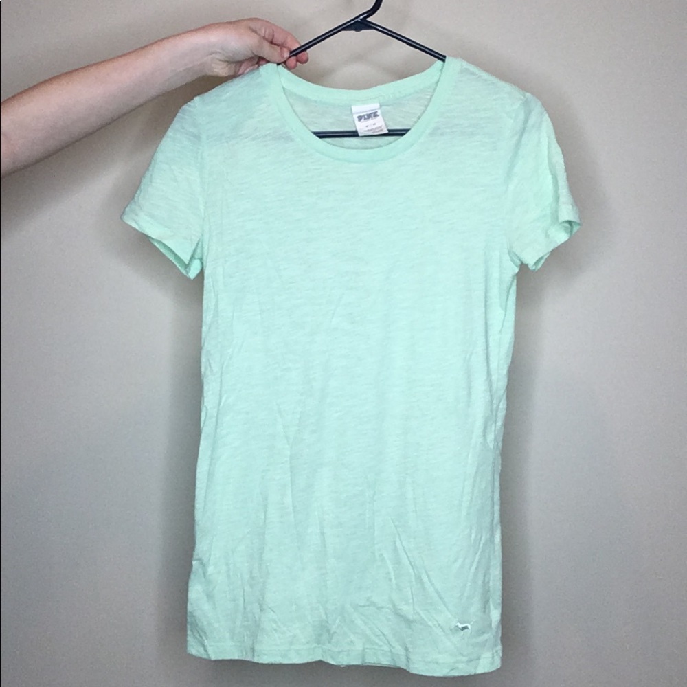 MINT GREEN PINK T-SHIRT